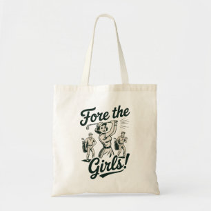 Bolso De Tela Golf para las chicas lindo divertido golf femenino