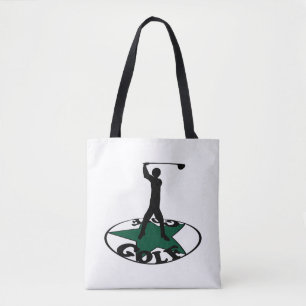 Bolso De Tela Golf - un juego maravilloso tarjeta