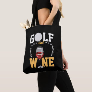 Bolso De Tela Golf y vino para golfistas