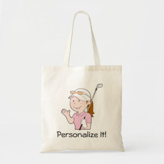 Bolso De Tela Golfer femenina