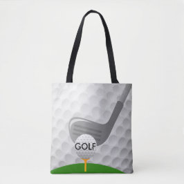 Bolso De Tela Golfing Design Tote Bag