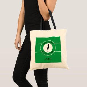 Bolso De Tela Golfista Divertido Por Hora de Salida de Golf Cute