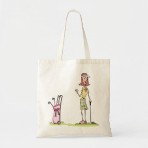Bolso De Tela Golfista mujer
