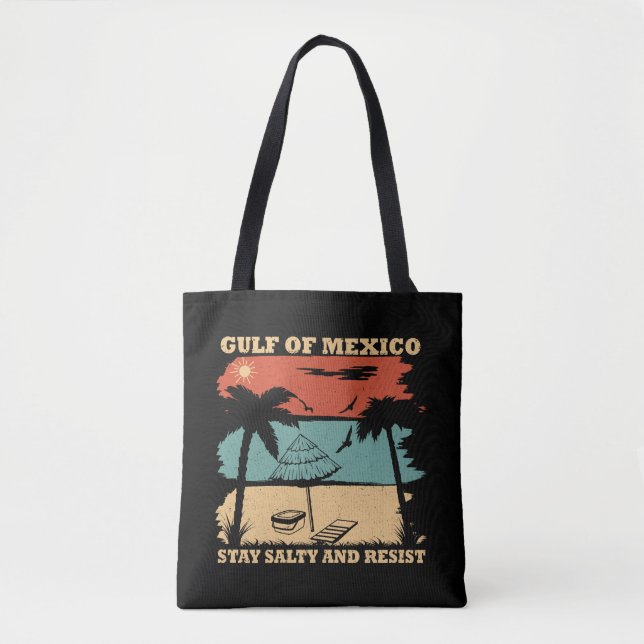 Bolso De Tela Golfo de México permanencia salada resistencia a l (Anverso)