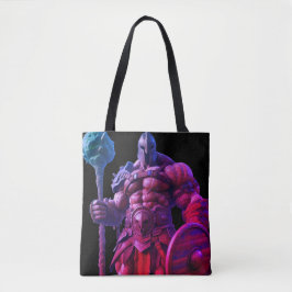 Bolso De Tela Goliath With a Spiked Club on a Reusable Tote Bag