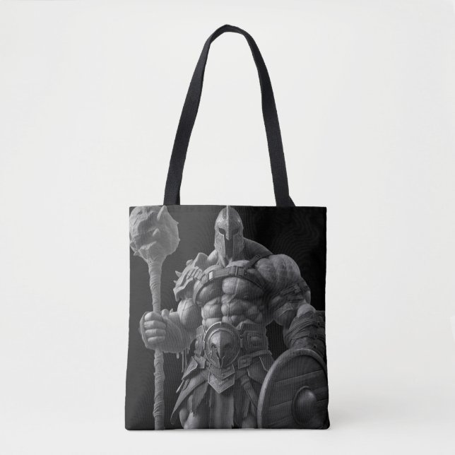Bolso De Tela Goliath With a Spiked Club on a Reusable Tote Bag (Anverso)