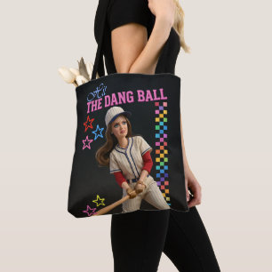 Bolso De Tela Golpea la maldita pelota Muñeca divertida de mamá