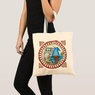 Bolso De Tela Goma de ranuras de Bell
