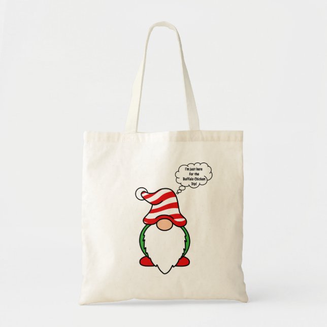 Bolso De Tela Goma de salsa de pollo de búfalo (Frente)