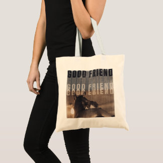 Bolso De Tela good friend-BW