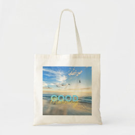 Bolso De Tela Good Morning Blue Sky