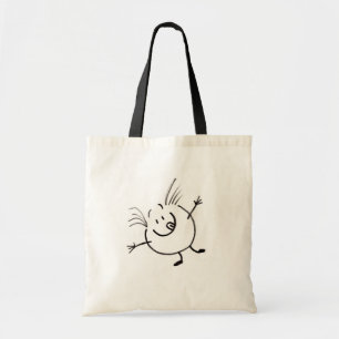 Bolso De Tela Goofy Doodle Guy Tote Bag