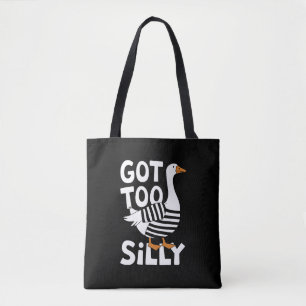 Bolso De Tela Goose Jail Bird Funny Meme Lover