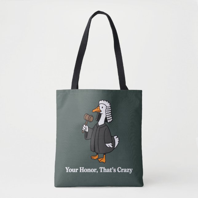 Bolso De Tela Goose Lawyer Law School Graduation Gift Funny  (Anverso)