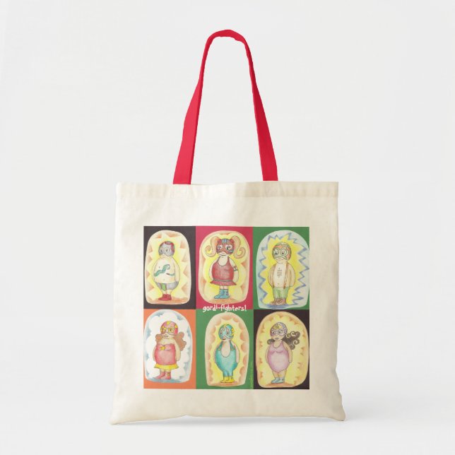 Bolso De Tela Gordi-Figthers (Frente)
