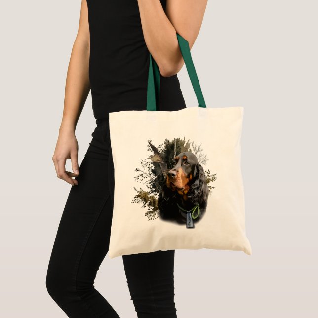 Bolso De Tela Gordon Setter (Anverso (producto))