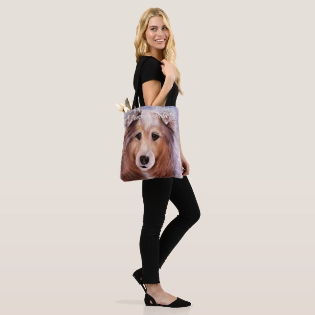 BOLSO DE TELA GORGEOUS COLLIE (Puesto)