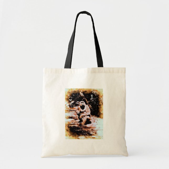 Bolso De Tela Gorila de Bronx (Frente)