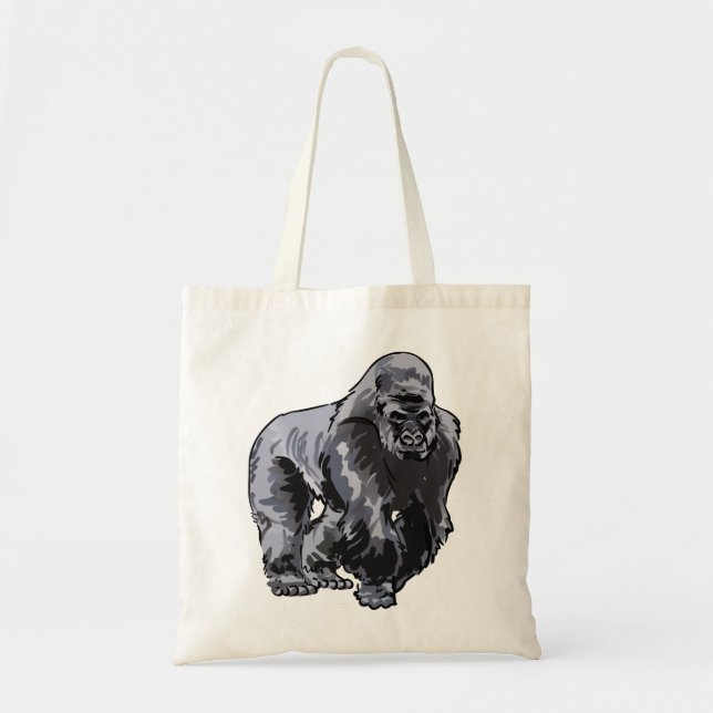 Bolso De Tela Gorila de Silverback (Frente)