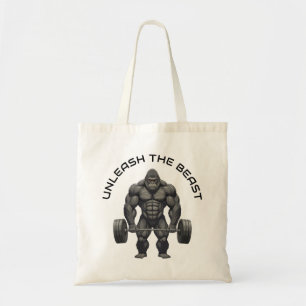 Bolso De Tela Gorilla de elevación de pesas