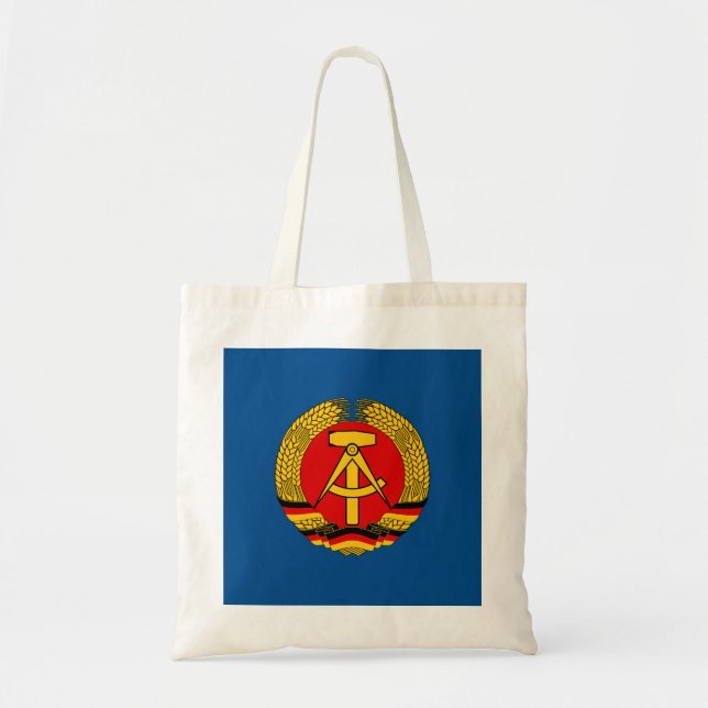 Bolso De Tela Gorlitz, DDR de la República Democrática Alemana. (Frente)