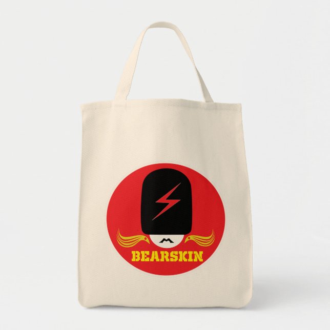Bolso De Tela Gorra Bearskin - soldado (Frente)