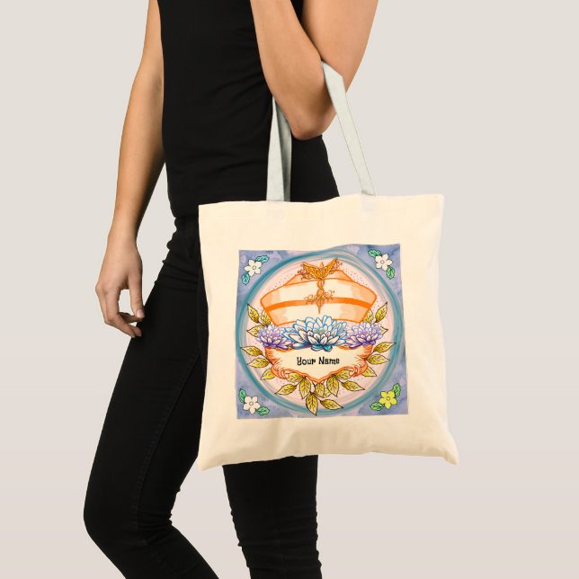 Bolso De Tela gorra de enfermera Lotus (Anverso (producto))