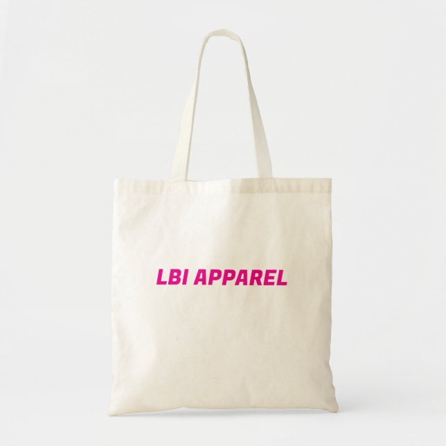 BOLSO DE TELA GORRA DE ROPA LBI MARCA REGISTRADA (Frente)
