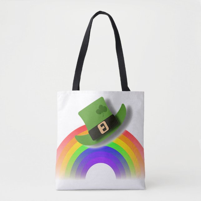 Bolso De Tela Gorra del Día de los Patrocinadores y arcoiris (Anverso)