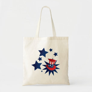 Bolso De Tela Gorra y estrellas del tío Sam