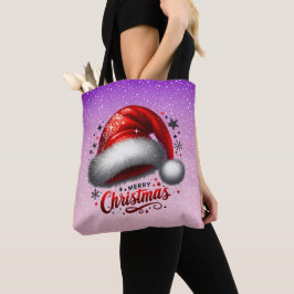 Bolso De Tela Gorro de Santa Escarlata Brillante