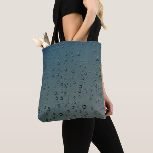 Bolso De Tela Gotas de lluvia