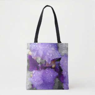 Bolso De Tela gotas de lluvia sobre el iris