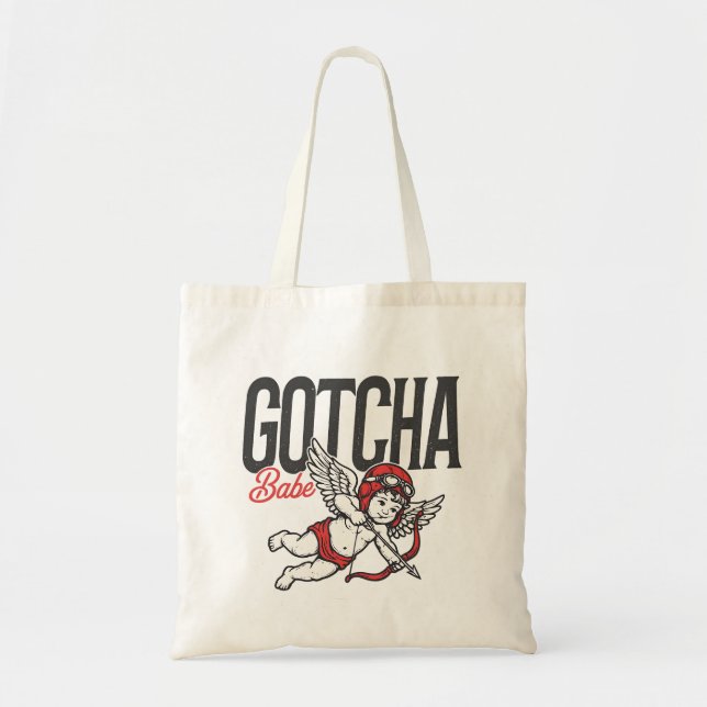 Bolso De Tela Gotcha Babe (Frente)