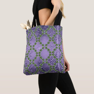 Bolso De Tela Gotitas de lluvia verdes