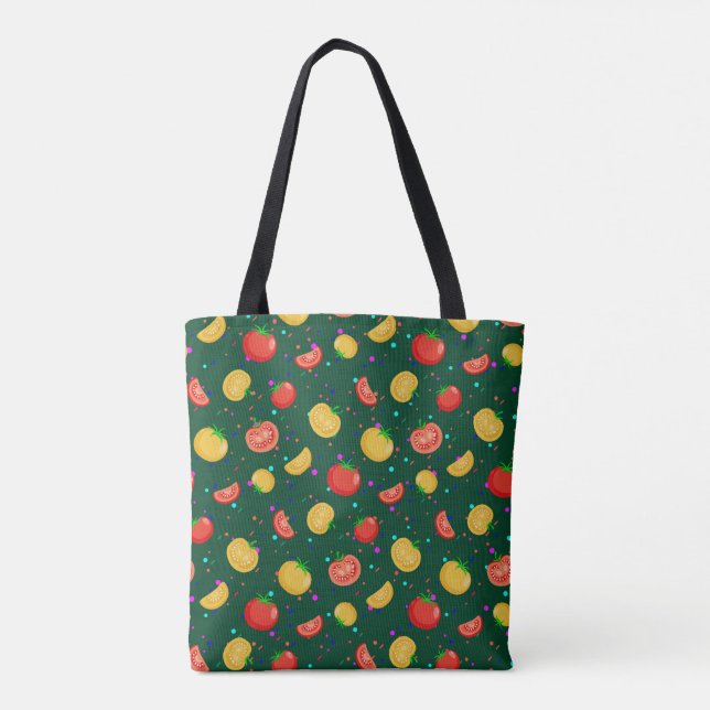 Bolso De Tela Gourmatoes (Reverso)