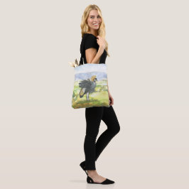 Bolso De Tela Graceful Gray Crowne