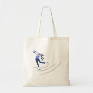 Bolso De Tela Graceful Ice Skater