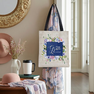 Bolso De Tela Gracia asombrosa floral