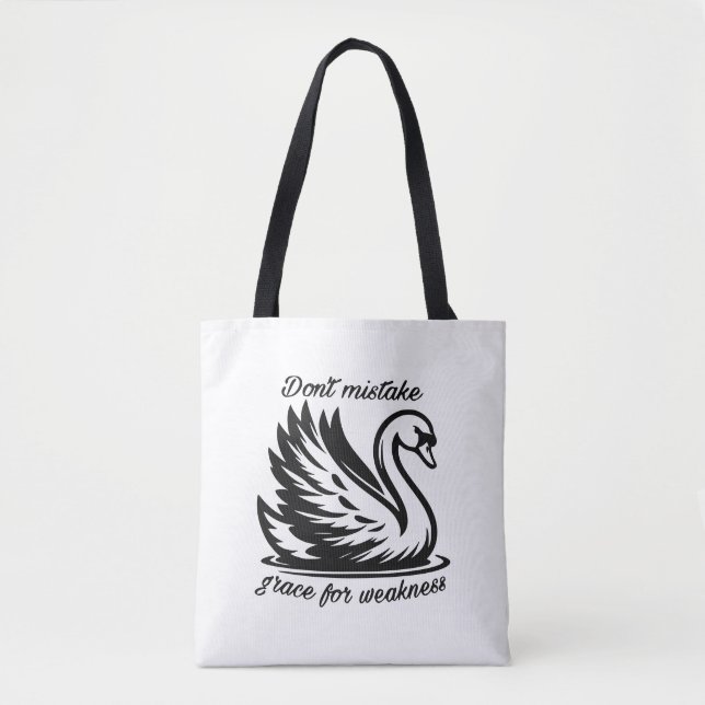 Bolso De Tela Gracia por debilidad (Anverso)