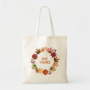 Bolso De Tela Gracias, Acción de Gracias, Caída del Otoño