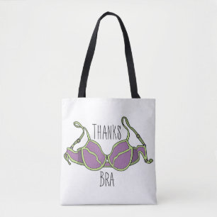 Bolso De Tela Gracias Bra