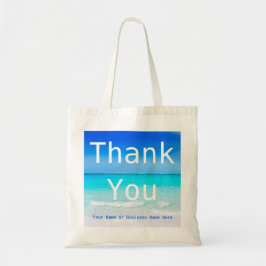 Bolso De Tela Gracias Cliente Regalo Beach Summer Tote Bag