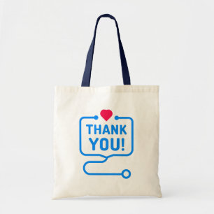 Bolso De Tela Gracias  Estetoscopio cardíaco
