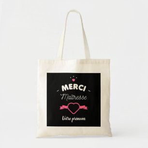 Bolso De Tela Gracias maestra