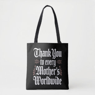 Bolso De Tela Gracias, Mamá