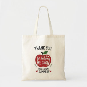Bolso De Tela Gracias por ayudarme a crecer que tengas un gran v