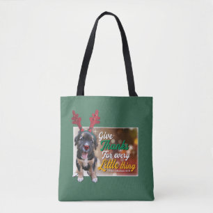 Bolso De Tela Gracias por cada pequeña cosa