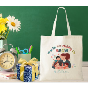 Bolso De Tela Gracias Por Hacernos Crecer La Apreciación Del Pro
