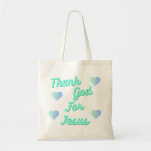 Bolso De Tela Gracias por Jesús